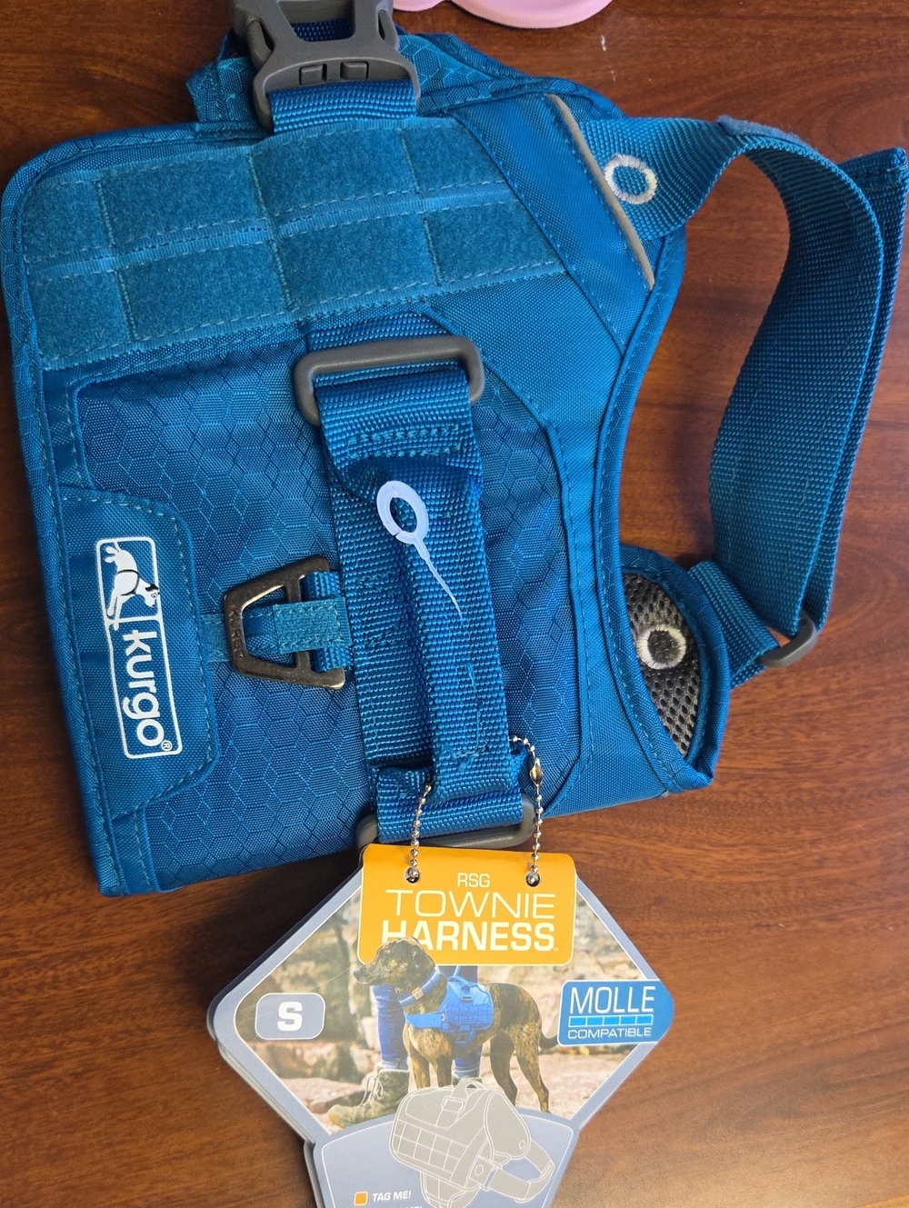 Kurgo Townie Harness in Teal Small